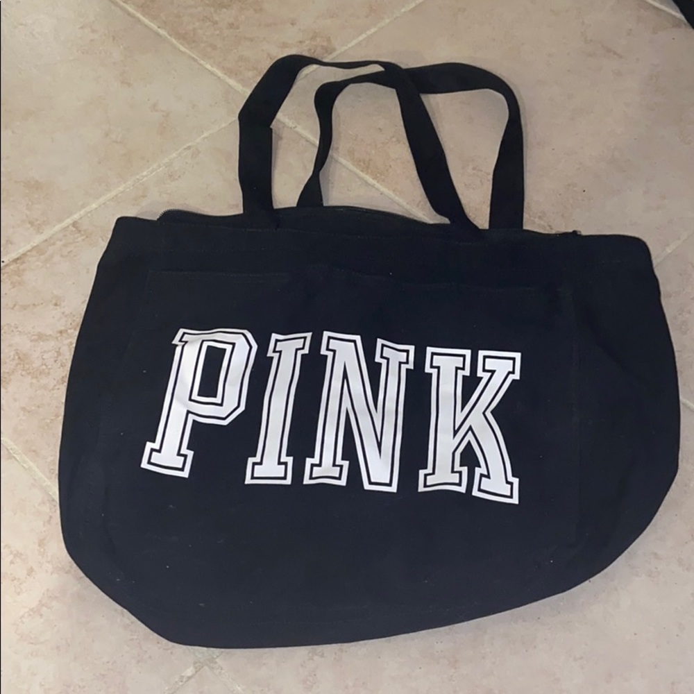 Pink Victoria Secret tote bag/laptop bag